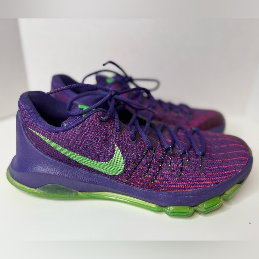 Nike KD 8 VIII Suit Court Purple Men's Size 10 Sneakers Basketball 749375-535